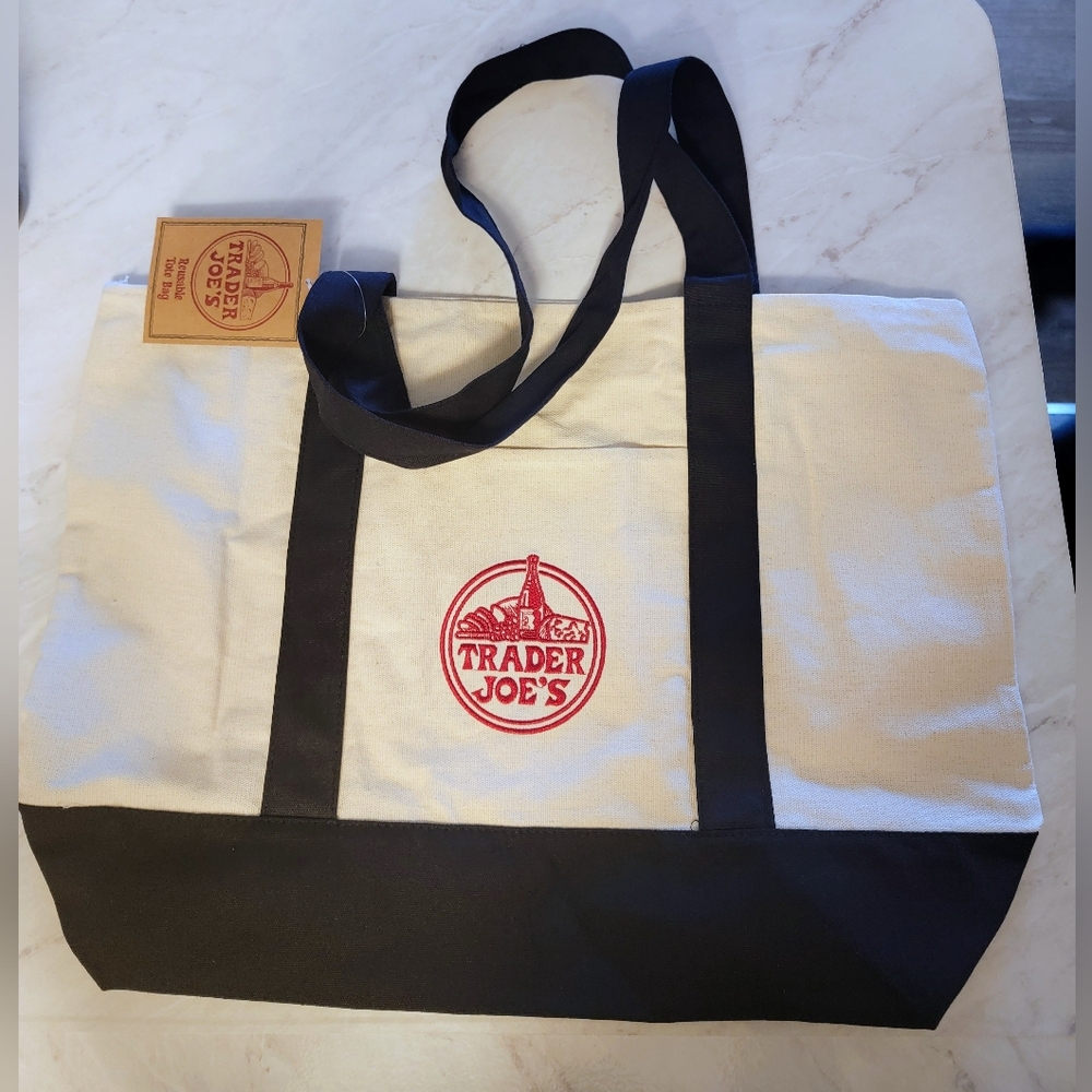 Trader Joe's Canvas Tote Bag